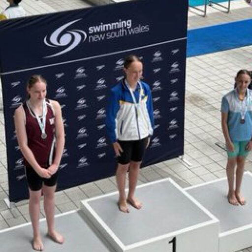 Congratulations Lucy – GOLD 12 years 200m Freestyle